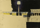 Colombo sketch 4 12in x 16in pastel on paper by christina pierce, cricket artist